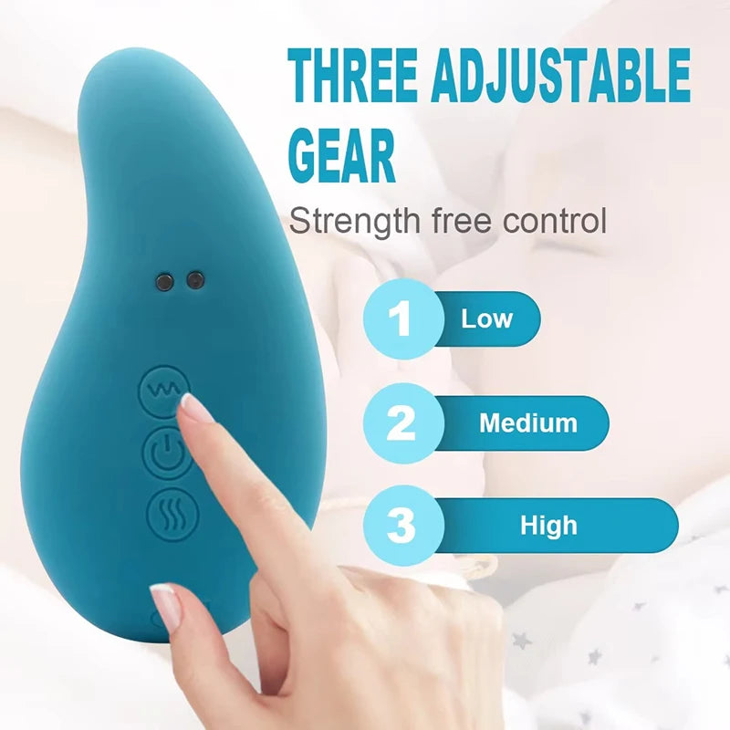 Immediate relief from breast engorgement. Deep muscle recovery.