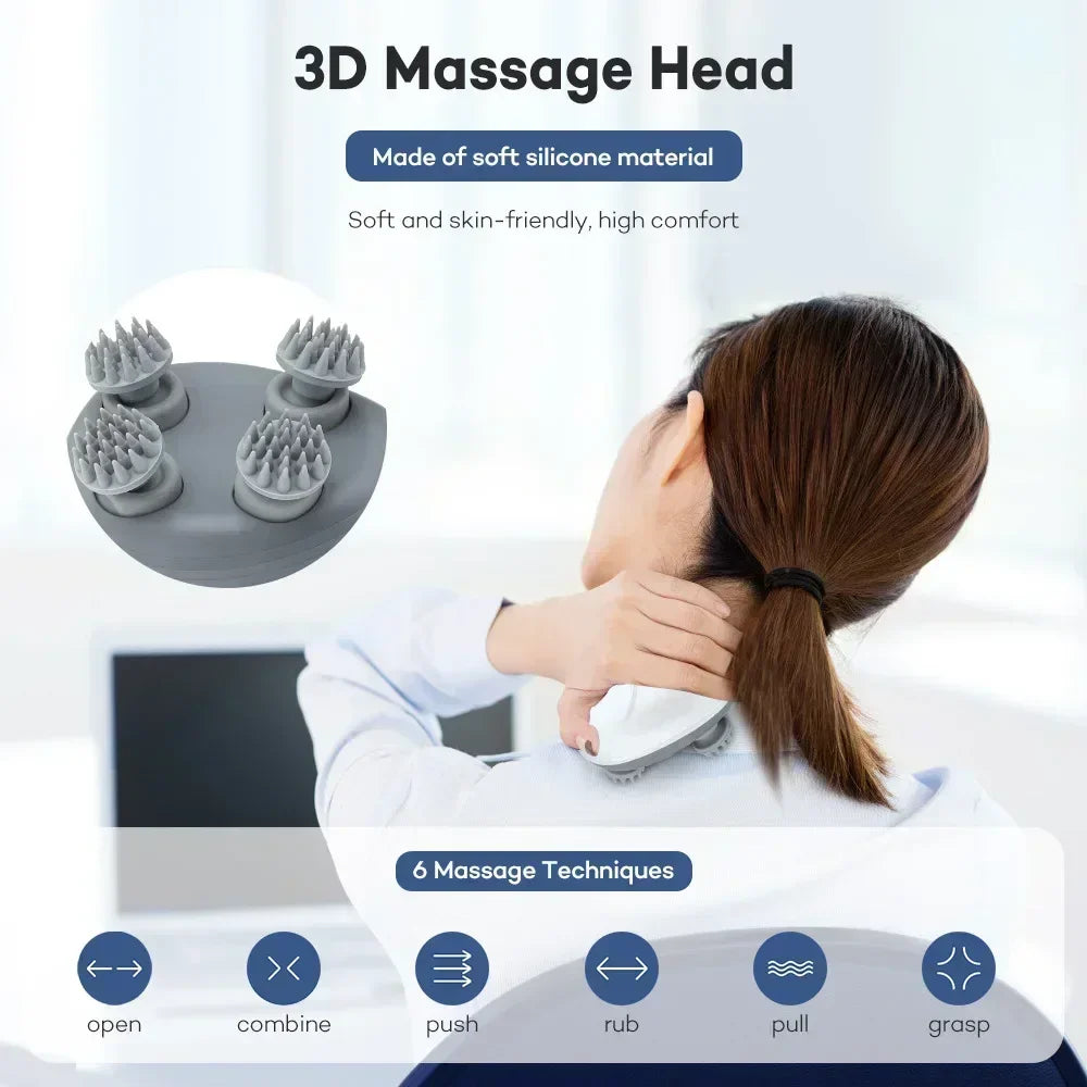 "Masajeador eléctrico
NeuroTouch para relajación muscular"