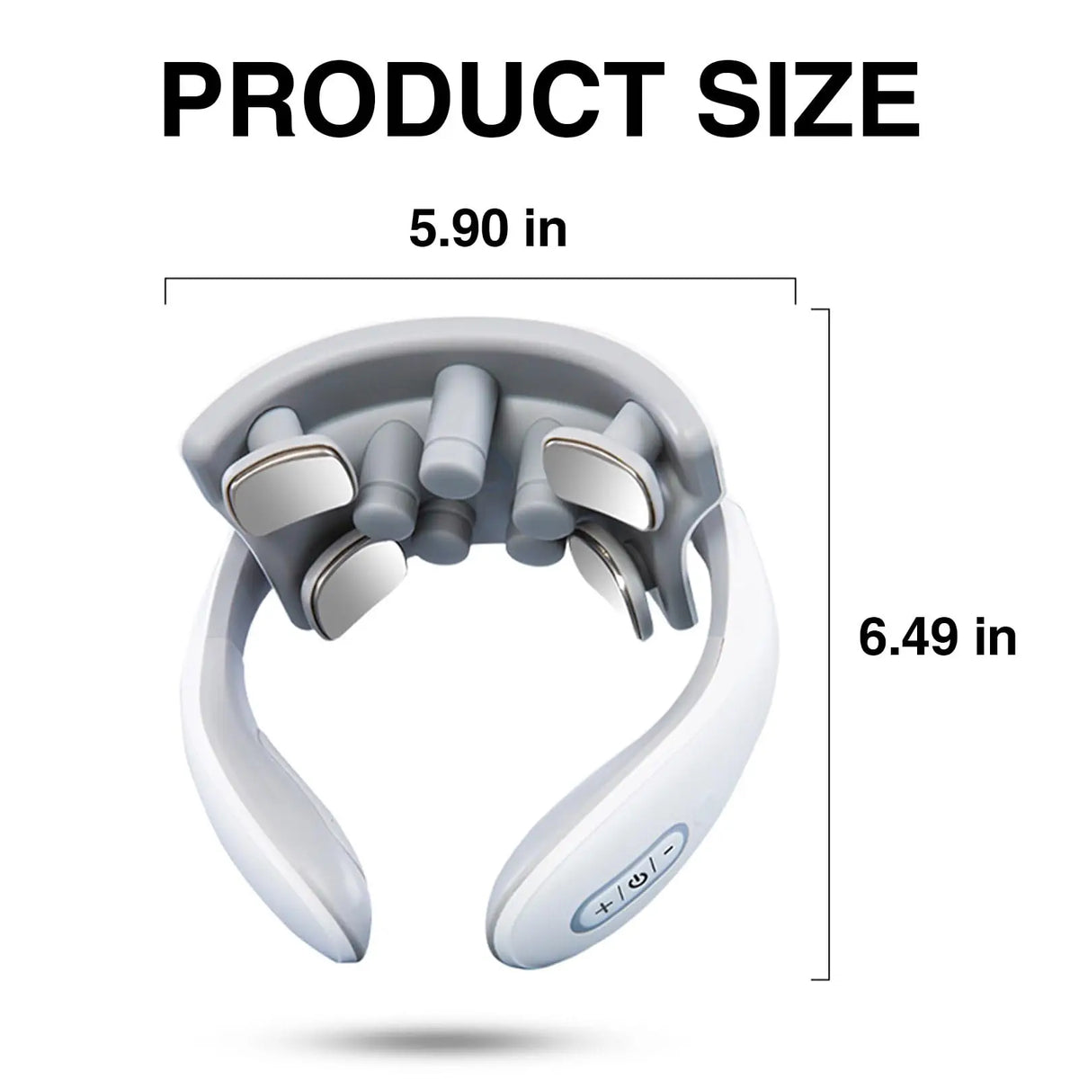Smart Neck Massage Device Portable Shoulder and Neck Massager Cervical Vertebra Health Care Vibrator Red Light Massage