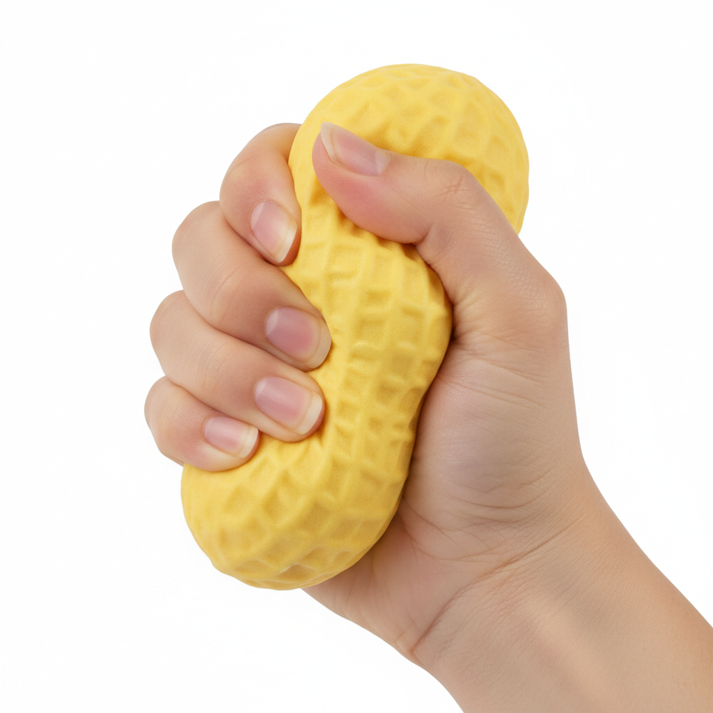 Pelota Antiestrés Cacahuate NeuroTouch